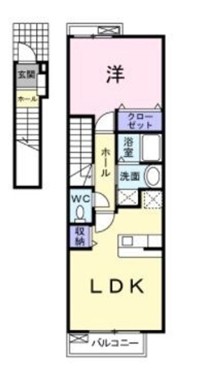 ヴァルト フォルネB202の間取り
