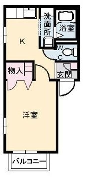 HOME PORT 南風201の間取り