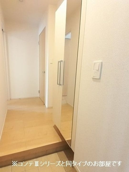 カーサ・ソレイユ B101の玄関