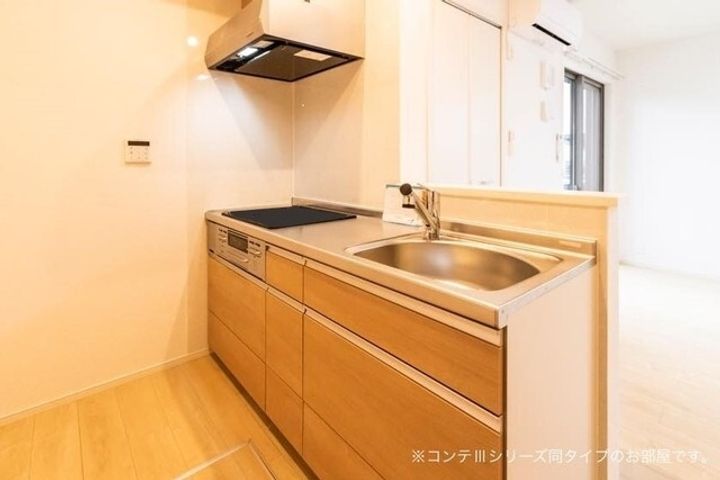 カーサ・ソレイユ B303のキッチン