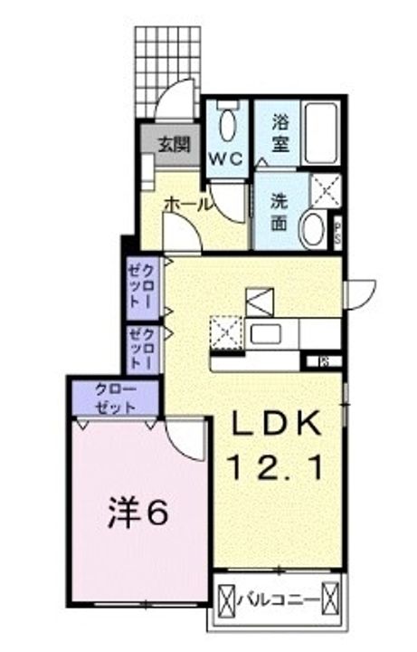 フォーゲルB101の間取り
