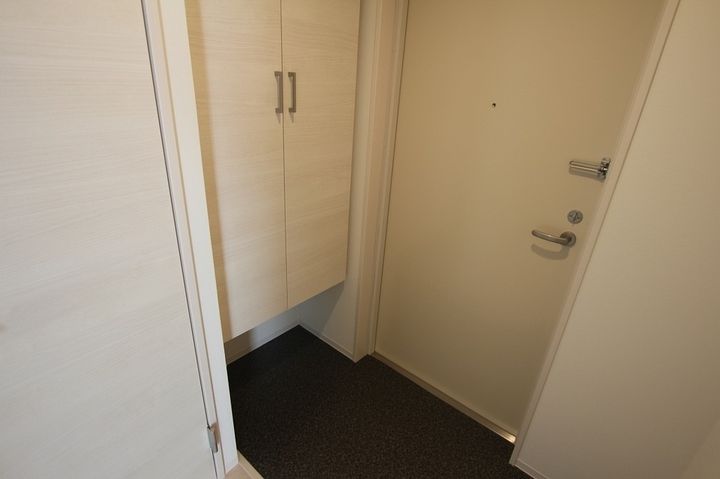 月光福山東壱番館108の玄関