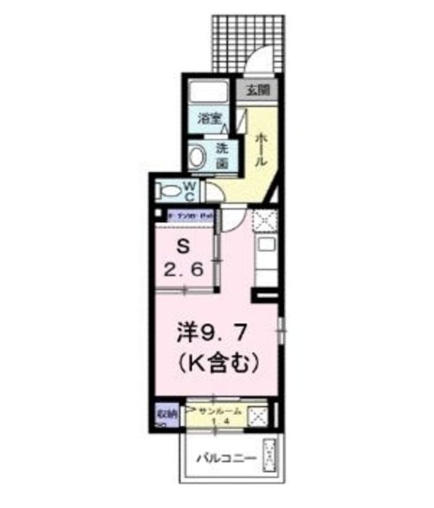 トワーニ101の間取り