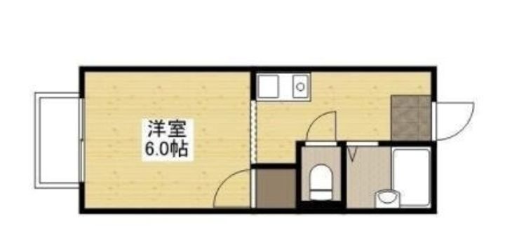 夢ハイツ103の間取り