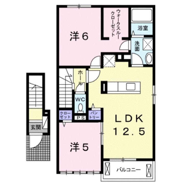 ビオーラT A202の間取り