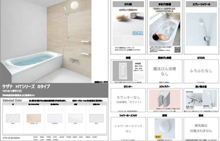 曙町1丁目新築マンション201の風呂