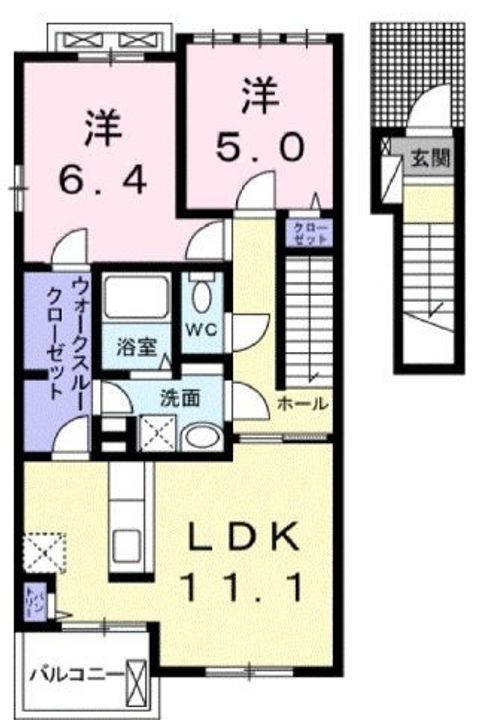 ロータス A203の間取り