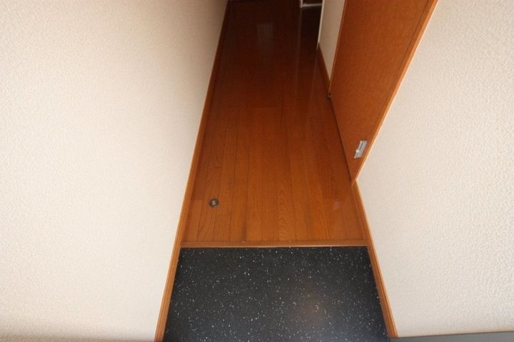 レオパレスル ポルトA202の玄関