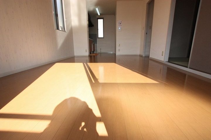 ローズタウン 2番館101の居間