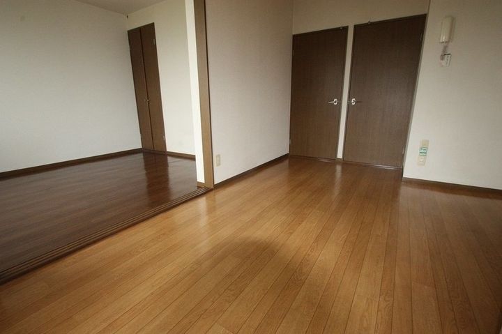 Dカントリーハイツ202の寝室