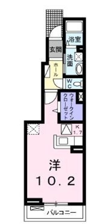 フィールド・サンC103の間取り