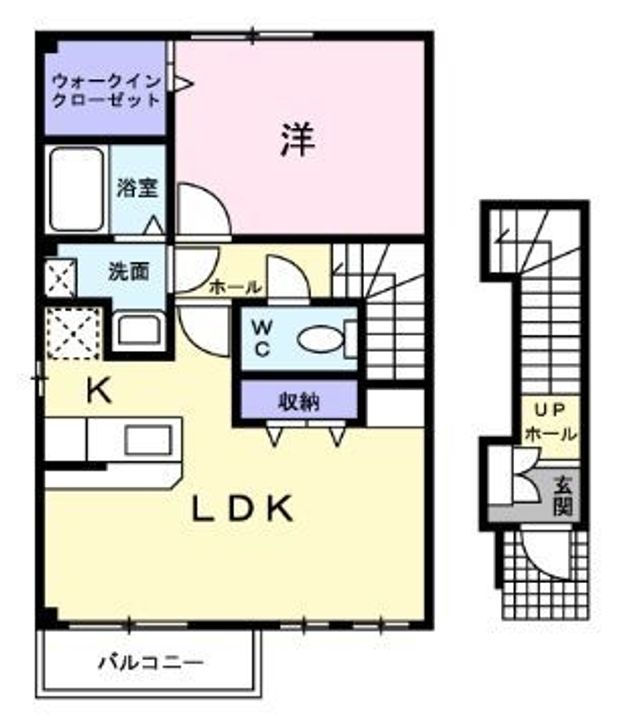 エクセレントKURA201の間取り