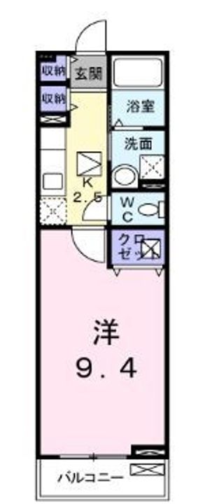 ドリーム A203の間取り