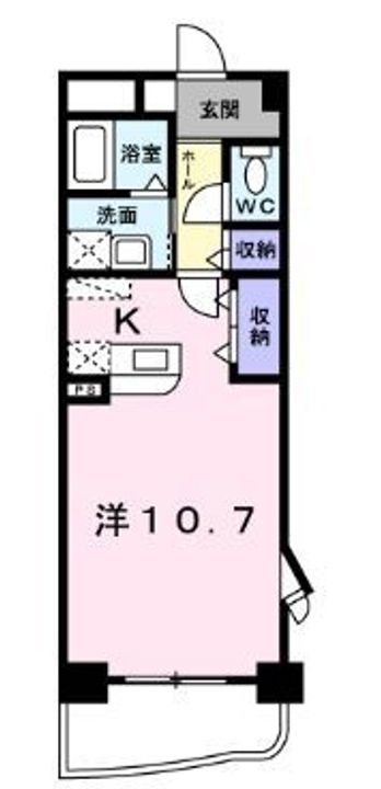アルカディア南蔵王201の間取り