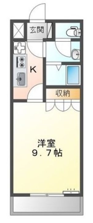 メゾン・プロスパー105の間取り