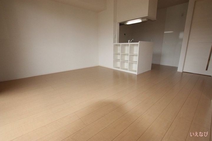 ルミエール手城 C棟102の居間