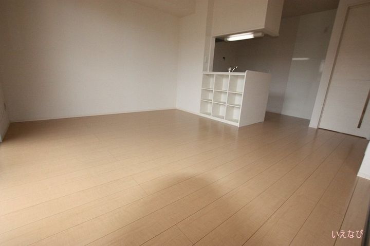 ルミエール手城 C棟102の居間