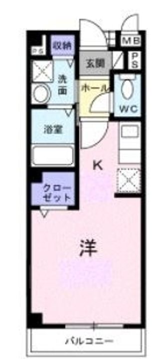 リーデンベルクA202の間取り