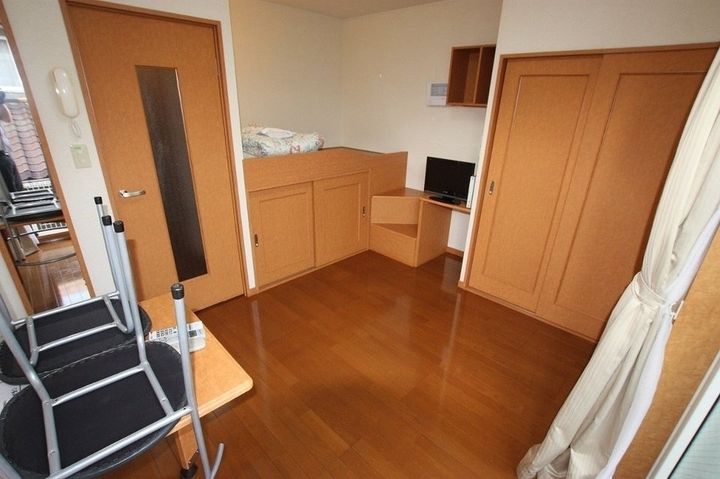 レオパレスエクレール鬼無107の居間