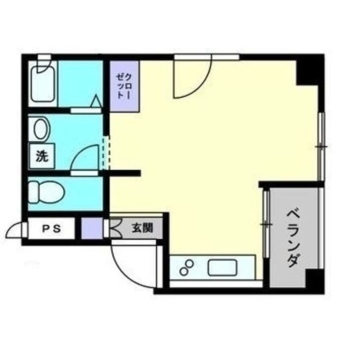 Tパラッツォ401の間取り