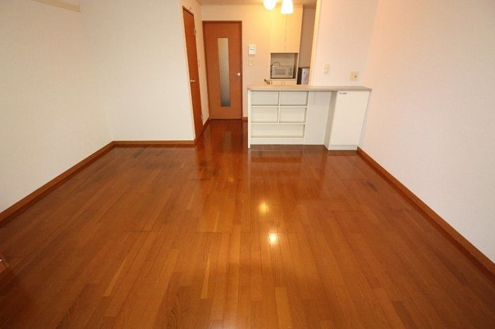 レオパレスあいれすと田村202の居間