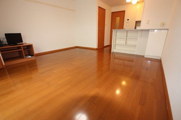 レオパレスあいれすと田村202の居間