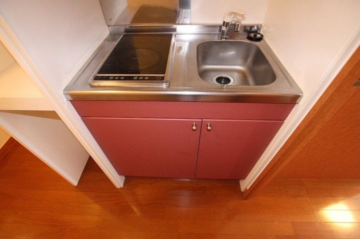 レオパレスダンダンめぐみ210のキッチン