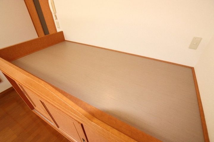 レオパレススカイ104の寝室