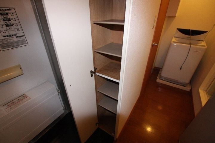 レオパレス楓105の玄関