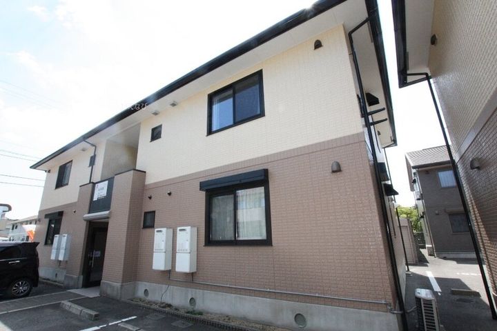 ツインハーモニーB棟202の外観