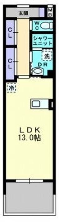 リンヒナーノh+102の間取り