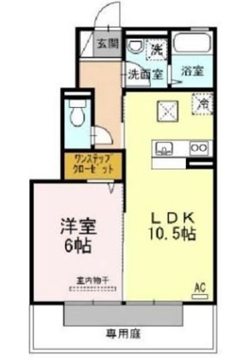 リーバス・E・イノセント C102の間取り