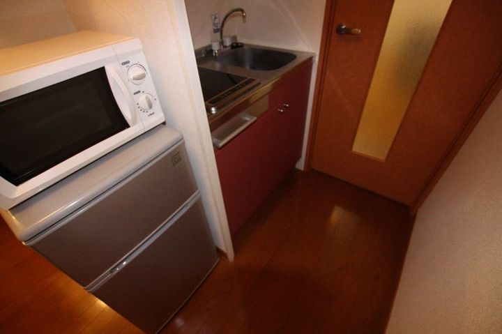 レオパレスエクレール鬼無206のキッチン