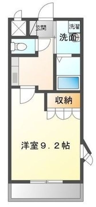 プランドール101の間取り