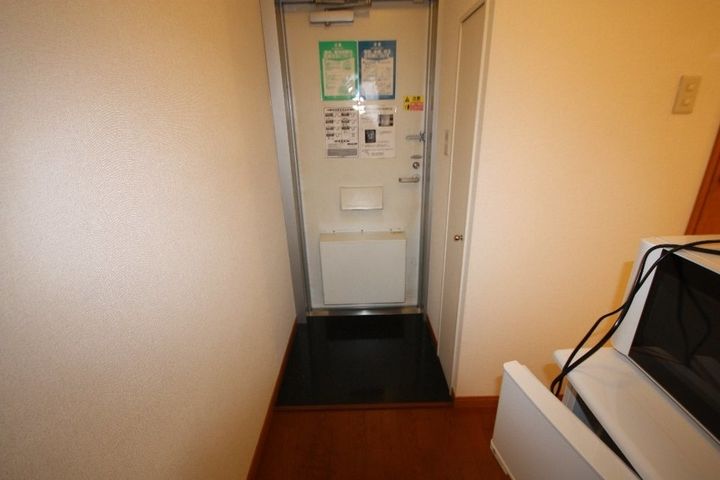 レオパレスKIRAKU209の玄関