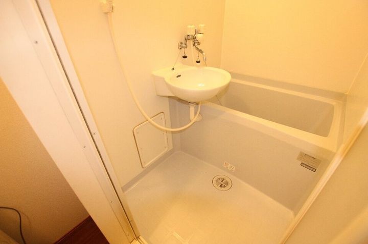 レオパレスカワシマ201の風呂