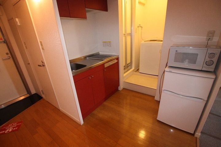 レオパレスプログレスin203のキッチン