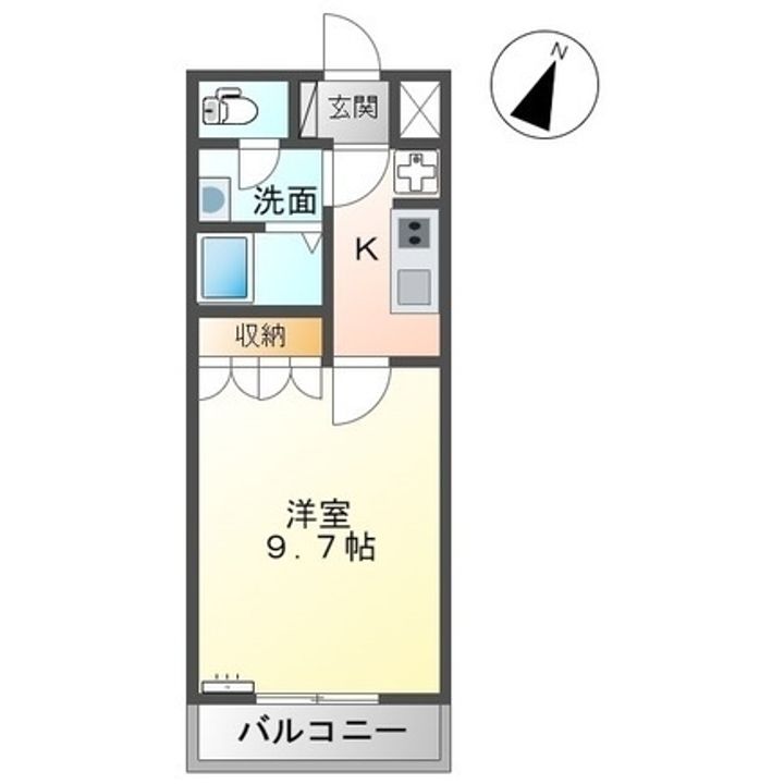 パル205の間取り