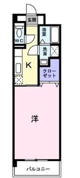 ヴィドゥ カンパーニュ202の間取り