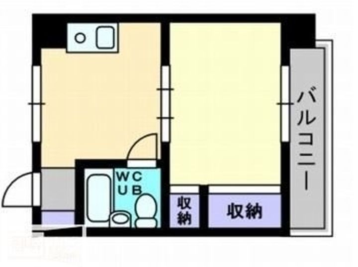 ホワイトマンション201の間取り
