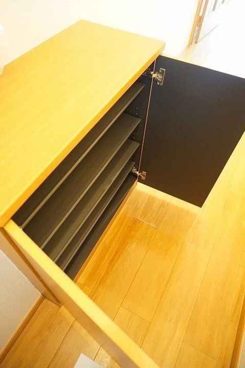 カムフィスペース102の玄関