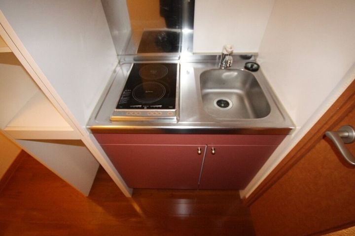 レオパレスダンダンめぐみ207のキッチン