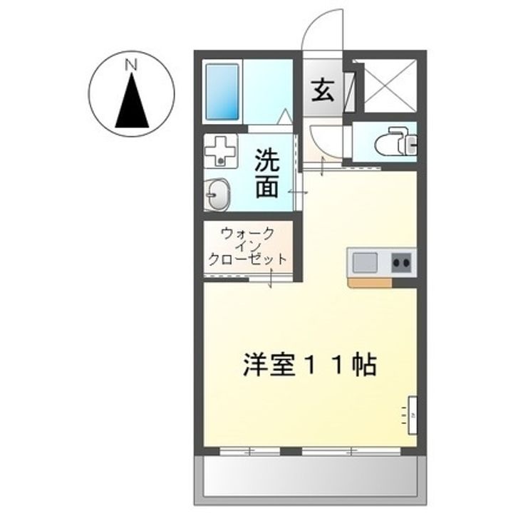 ジューンベリー102の間取り