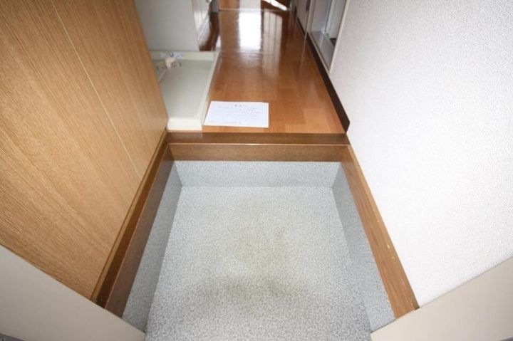 ベウラハイツ105の玄関