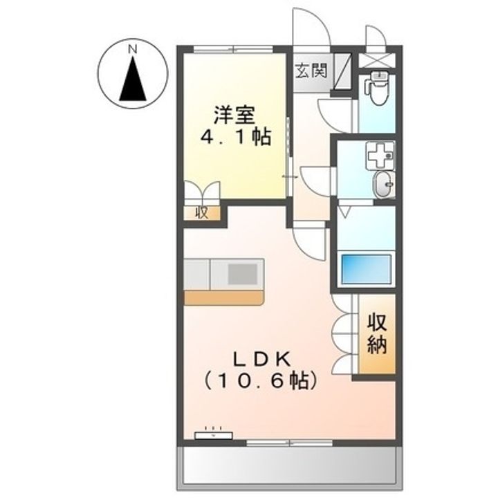 ソフィア202の間取り