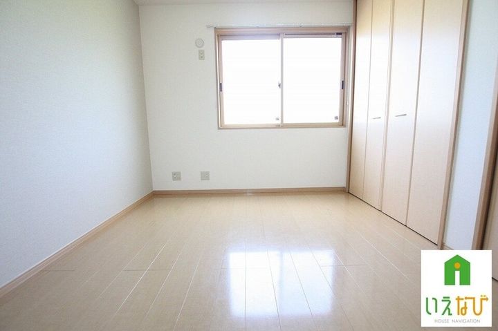 フォレストⅡ B棟102の寝室