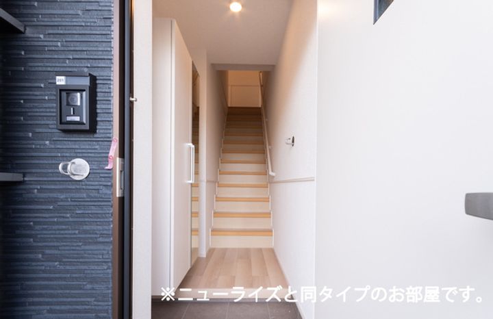 エーデルタウンⅡ201の玄関