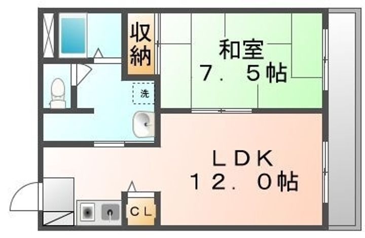 ハーバービュー1001の間取り