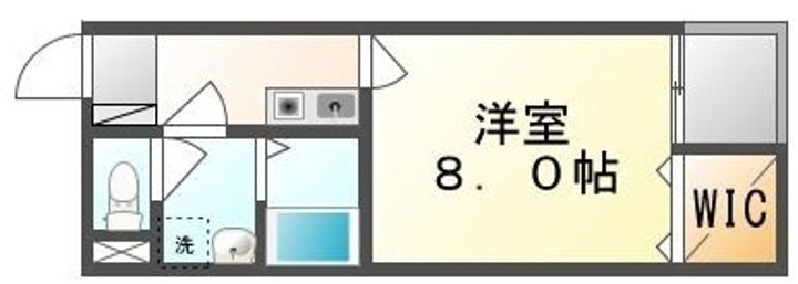 レオネクストクレール国分寺101の間取り