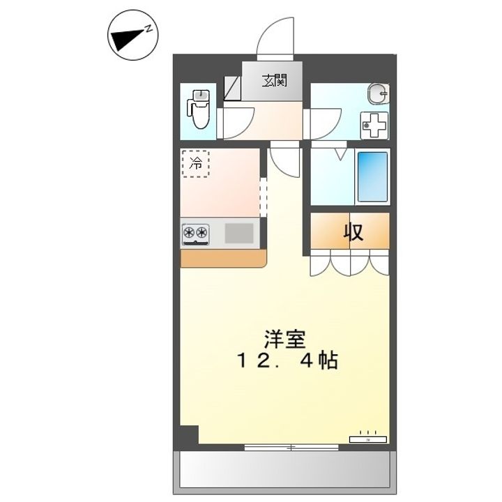 サンシャイン フジ202の間取り